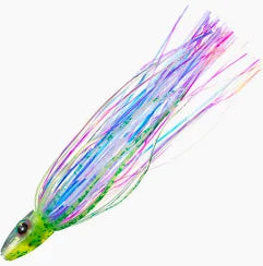 Silver Horde Ace Hi Fly Body 'Chartreuse Spatter BK'