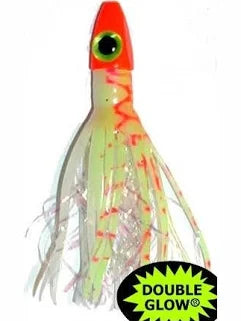 Silver Horde Ace Hi Fly Needlefish 'Glow Flame Spatter'