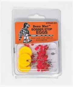 BEAU MAC BOBBER STOP RUBBER 40PK 2-4LB