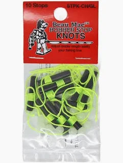 BEAU MAC BOBBER STOP KNOTS W/B CH/GL'