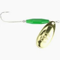 STEELHEAD SLAMMER ELECTRIC GREEN/BRASS #4 3/8oz